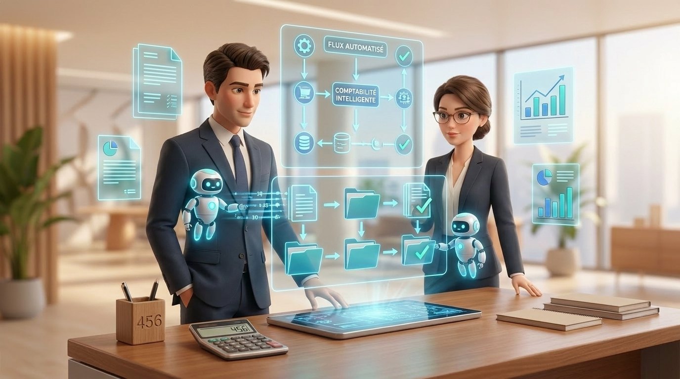 Automatisation et IA : Votre entreprise est-elle prête ? — illustration Factory 456