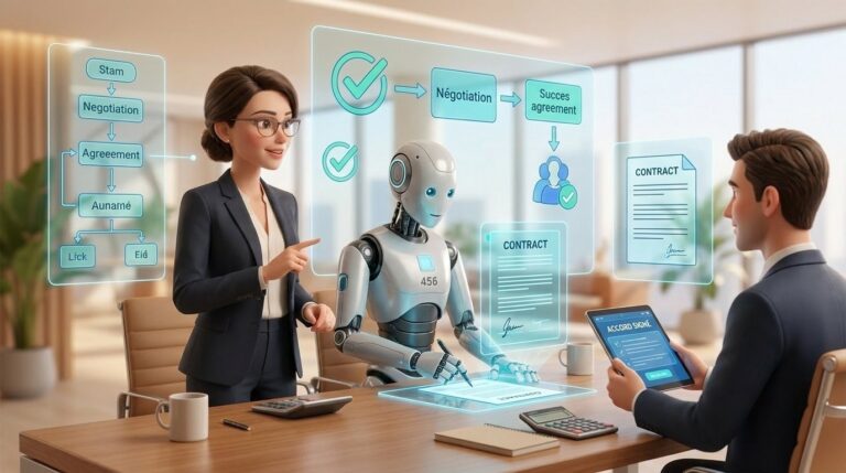 Un robot pour la négociation commerciale, c'est possible ! — illustration Factory 456