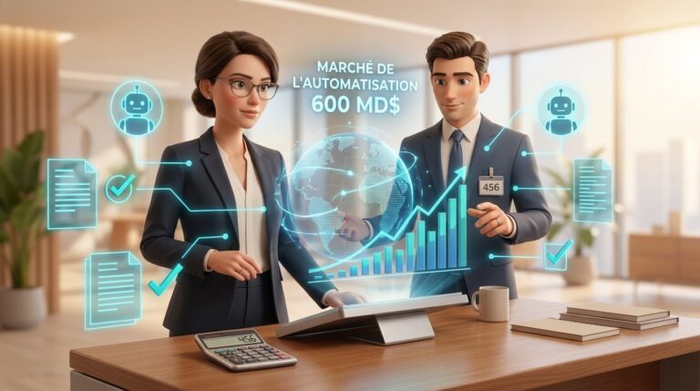 Le marché de l'automatisation va peser près de 600 Md$ en 2022 — illustration Factory 456