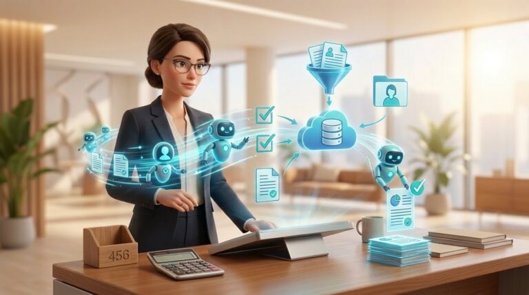 Les robots logiciels accélèrent la digitalisation des entreprises — illustration Factory 456