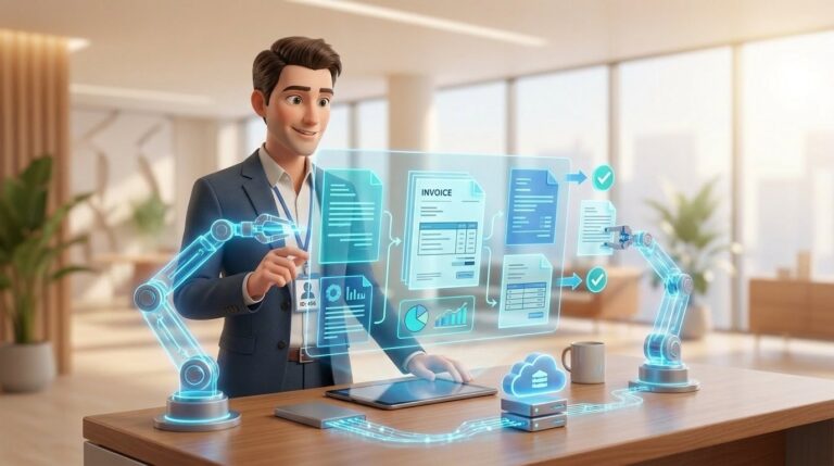 L’automatisation au service de l’humain et de l’entreprise — illustration Factory 456
