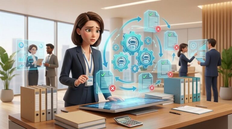 Les défis de l’automatisation — illustration Factory 456