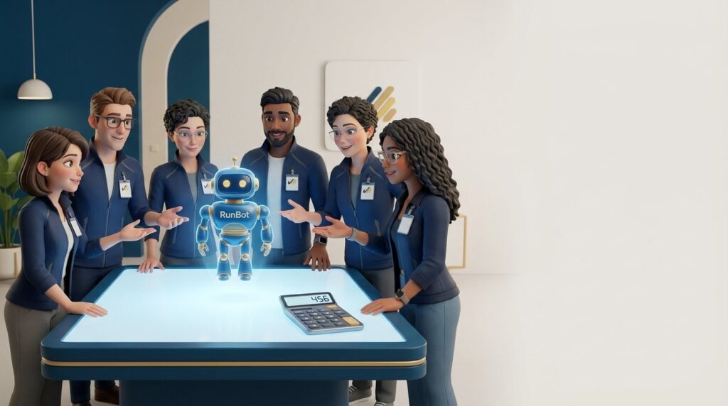 RunBot — l'équipe d'agents IA Factory 456