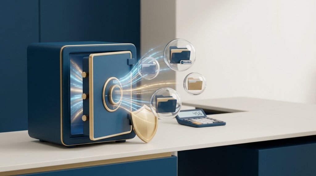 RunBot — coffre-fort Vault et isolation par dossier