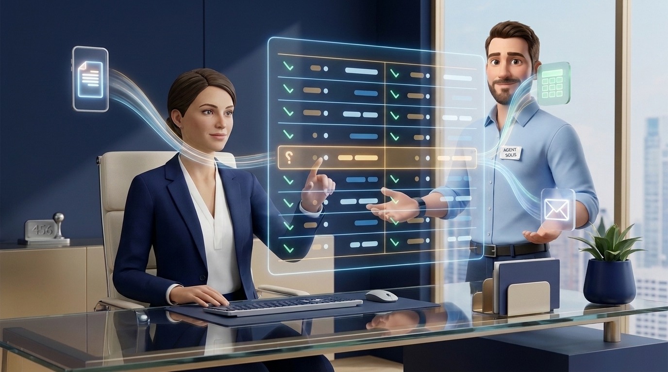 Solis aide une gestionnaire de paie à rassembler dans une seule grille les variables envoyées par ses clients par tableau, mail ou photo, avec myPayBot