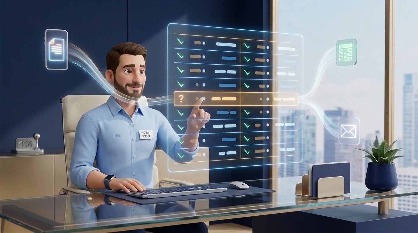 Solis rassemble dans une seule grille les variables de paie envoyées par les clients du cabinet par tableau, mail ou photo, avec myPayBot