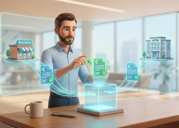 Expert-comptable validant un flux de factures électroniques entre entreprise, plateforme agréée et cabinet